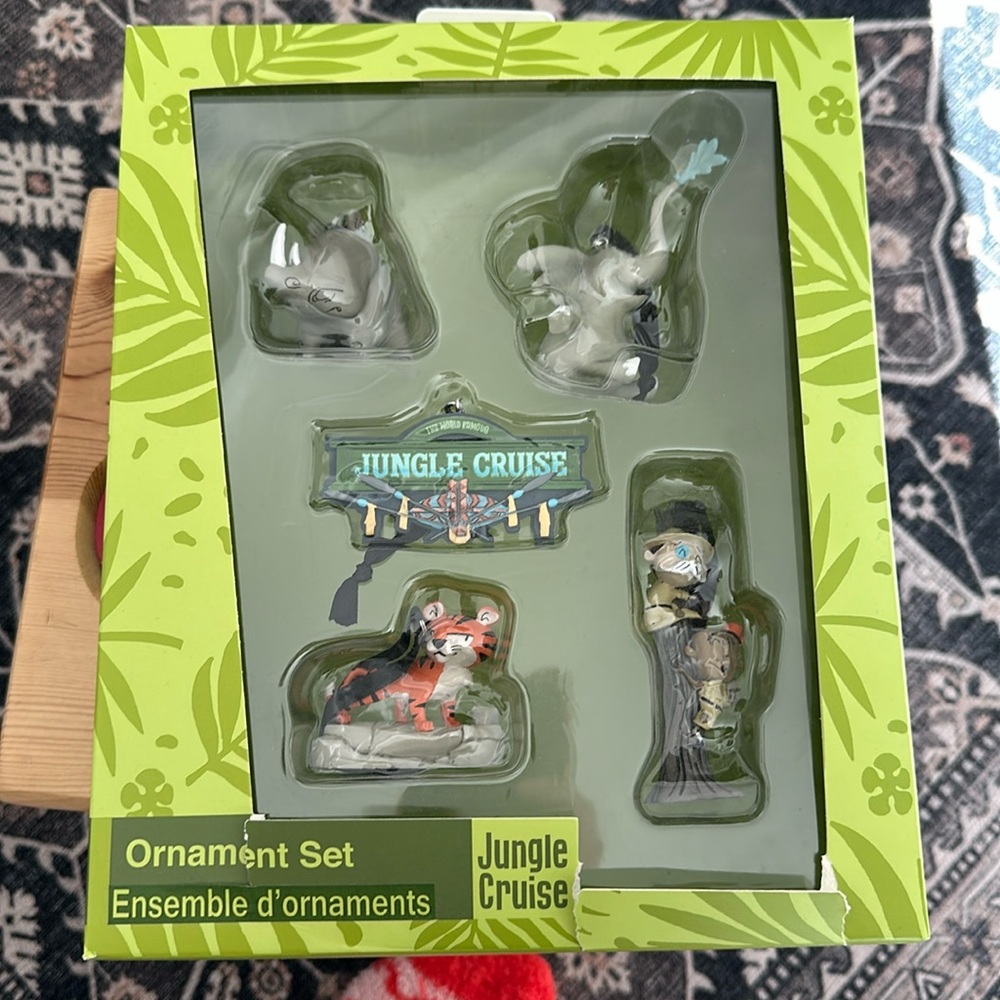 Disney parks animal kingdom jungle cruise ornaments